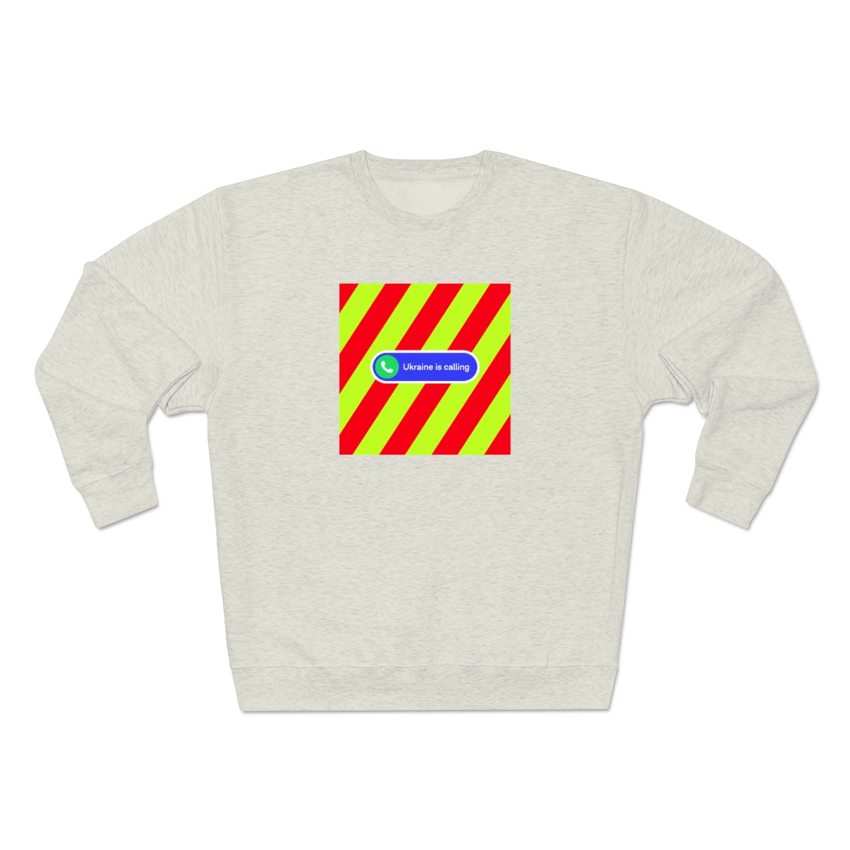 Donated To Ukraine - Unisex Premium Crewneck Sweatshirt