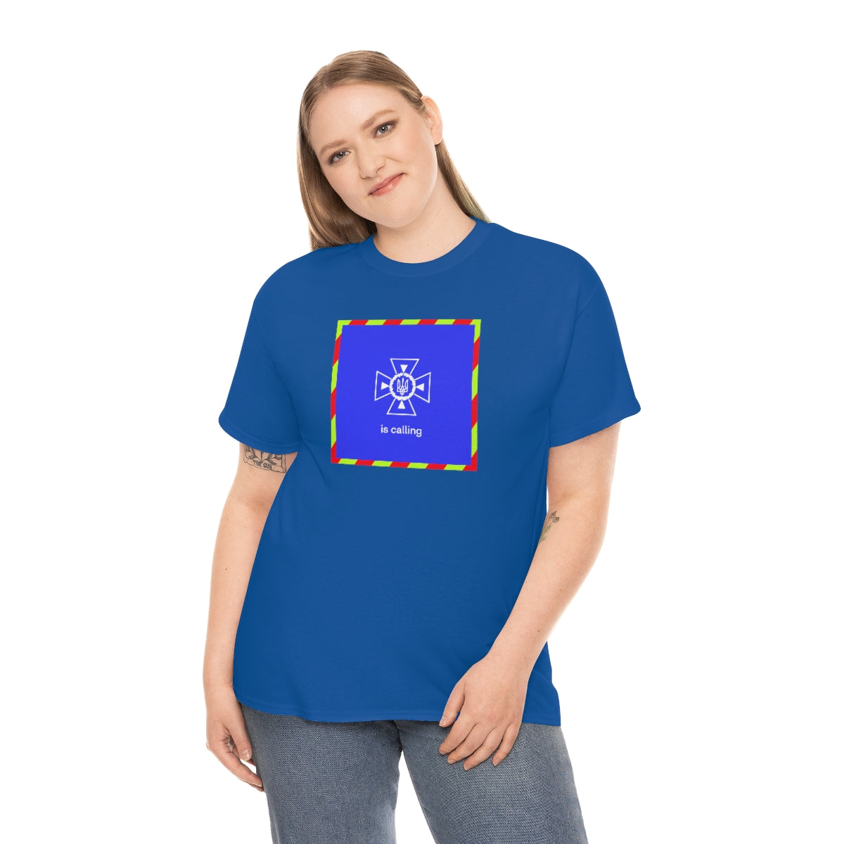 Ukraine's Calling, Square - Doublesided Unisex Tshirt