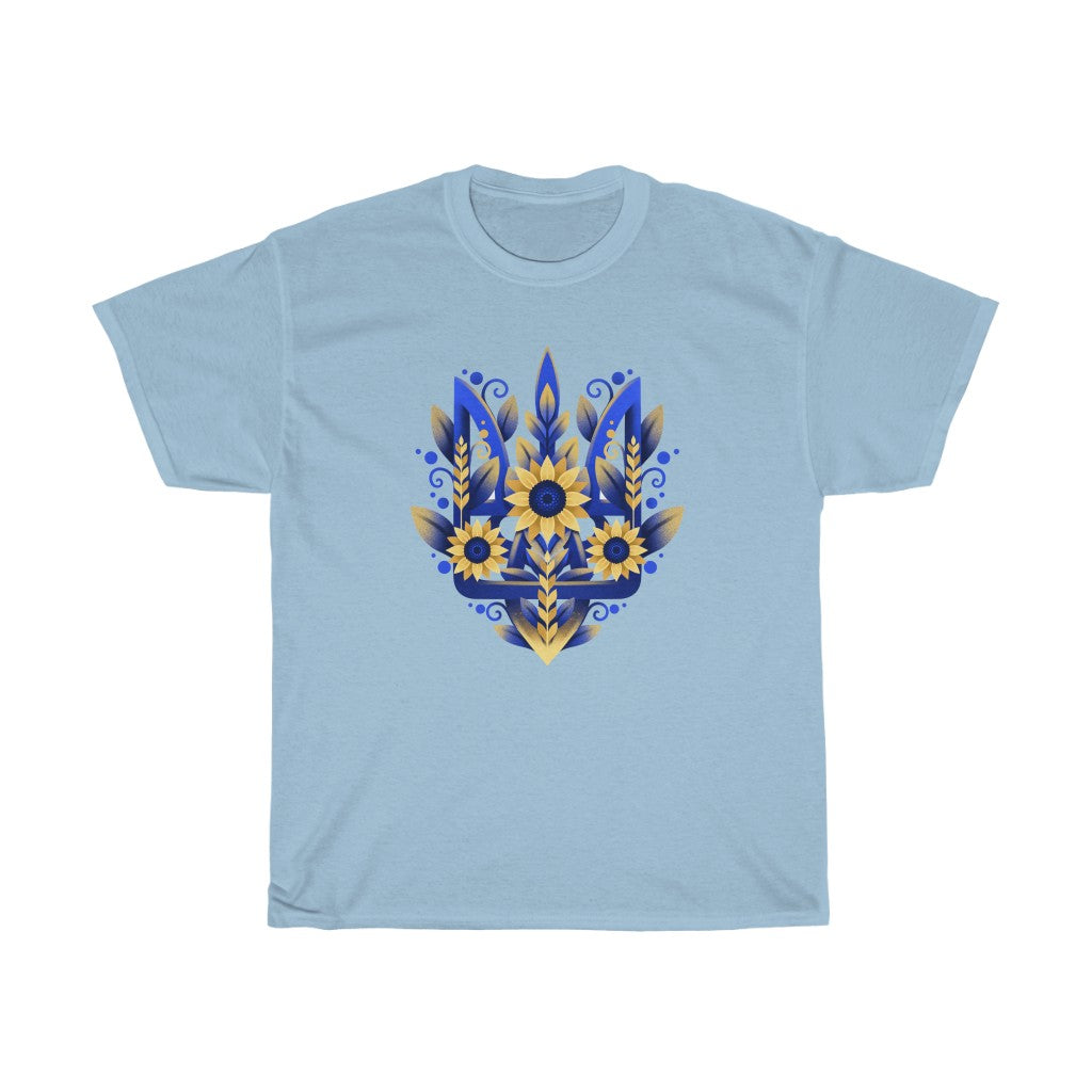 Ukraine by Polina Skurykhina Unisex Cotton T-Shirt