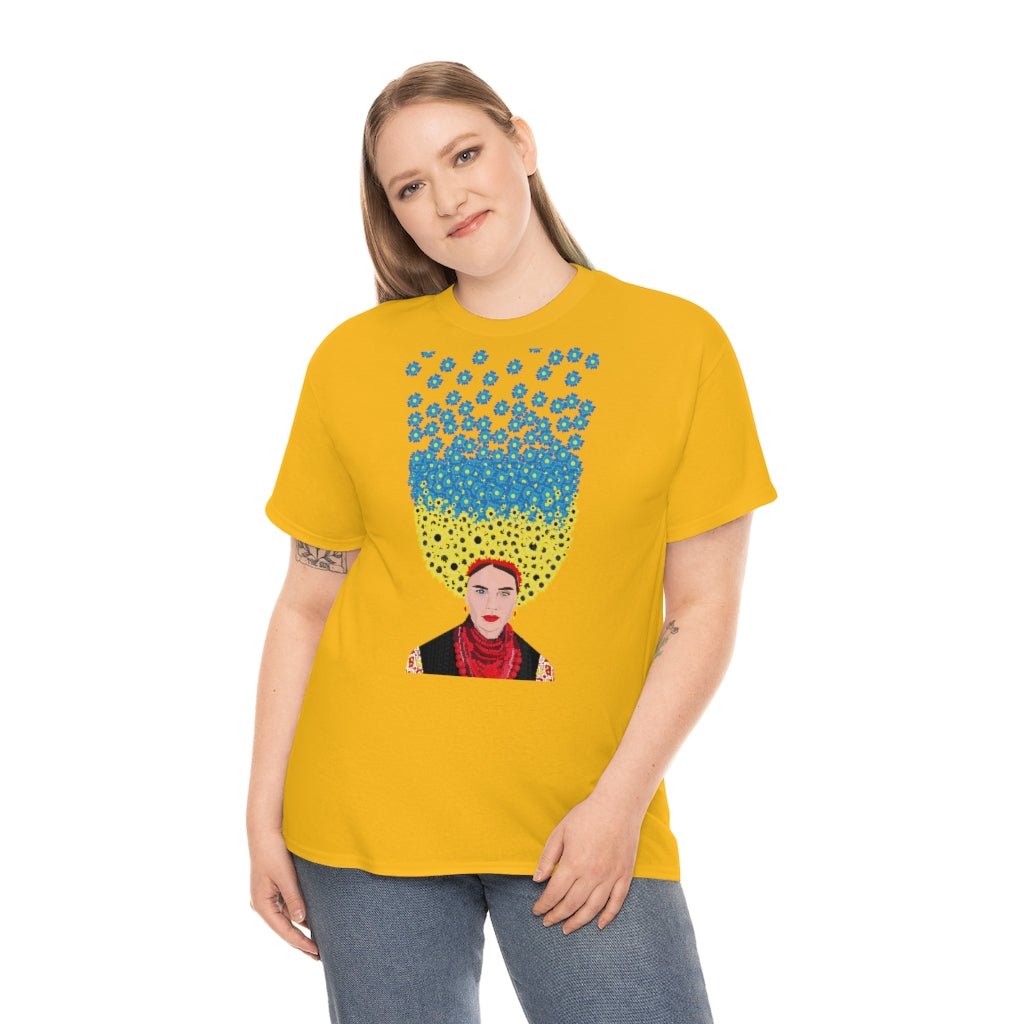 Art Ukraine by Anastasiia Dodul Unisex Cotton T-Shirt