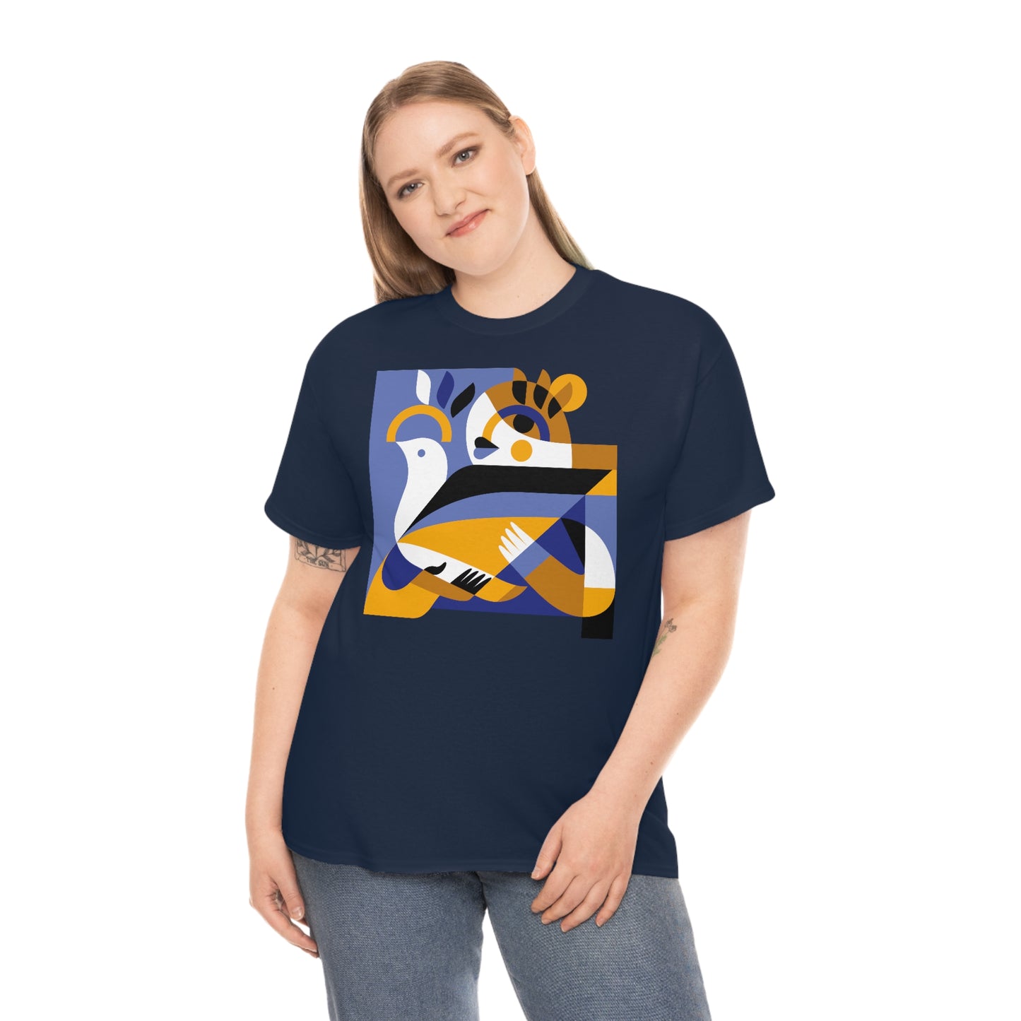 Peace Please Ukraine by Pola Lisowicz Unisex Cotton T-Shirt