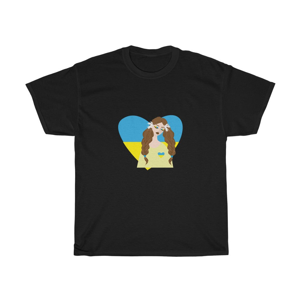 Ukraine by Anastasiia Dodul Unisex Cotton T-Shirt