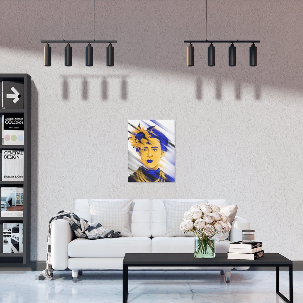 Proud Ukraine Satin Canvas