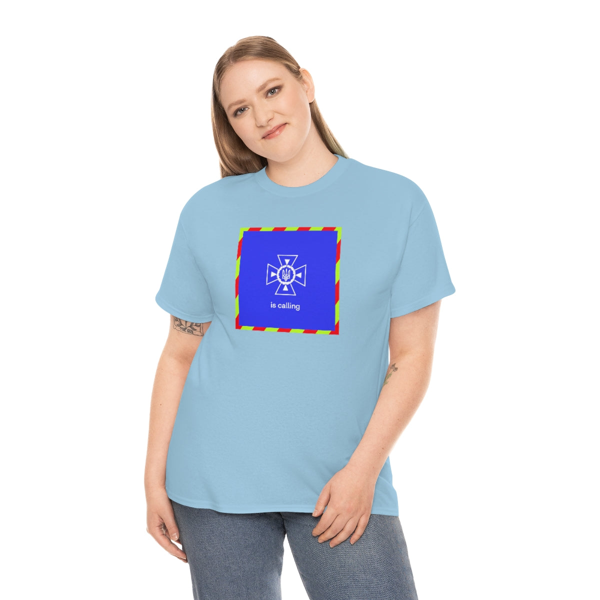 Ukraine's Calling, Square - Doublesided Unisex Tshirt