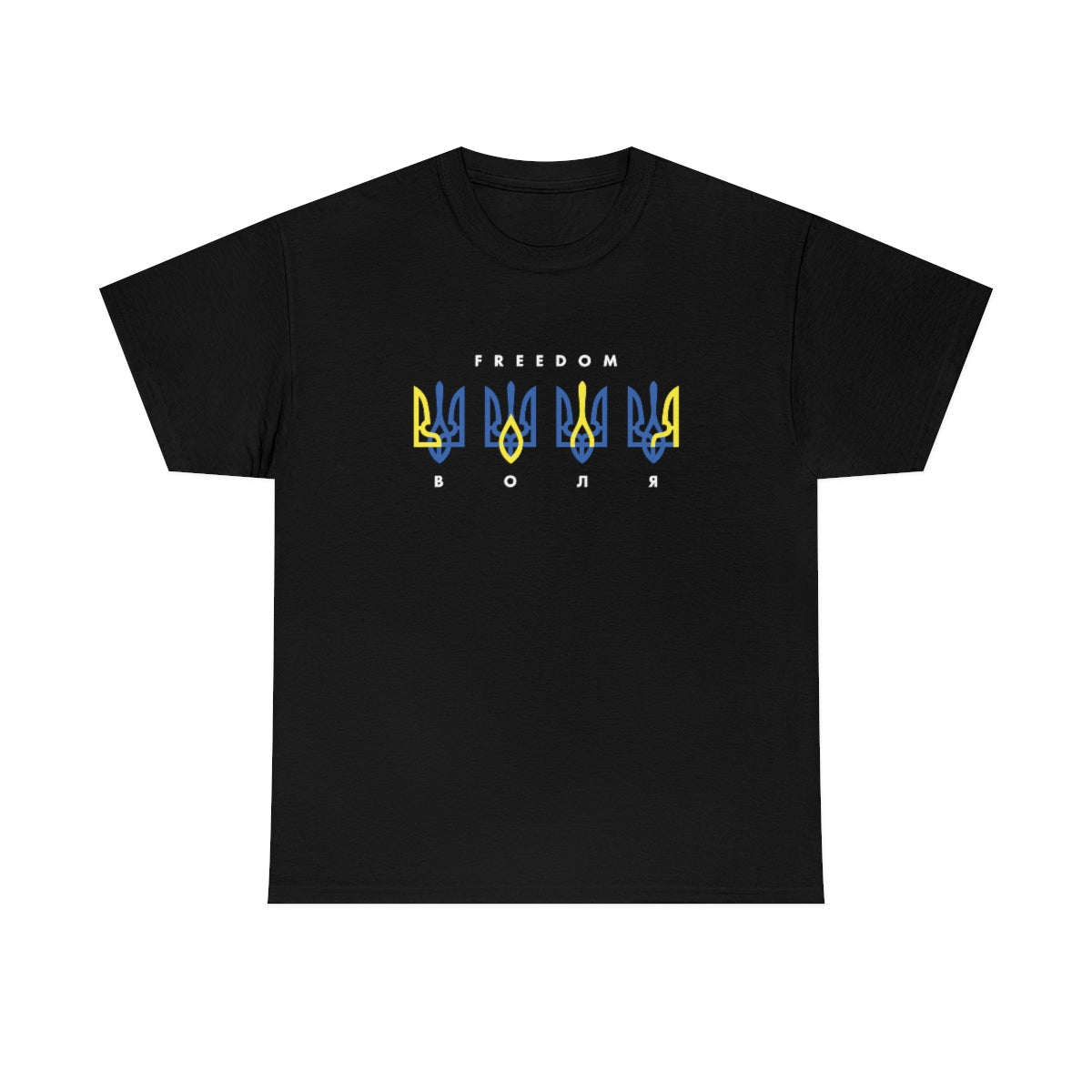 Freedom by Mykola Matviichuk Unisex Cotton T-Shirt