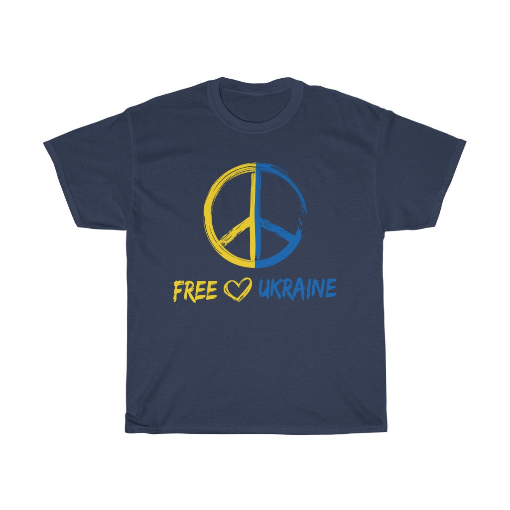 No War In Ukraine Unisex Cotton T-Shirt