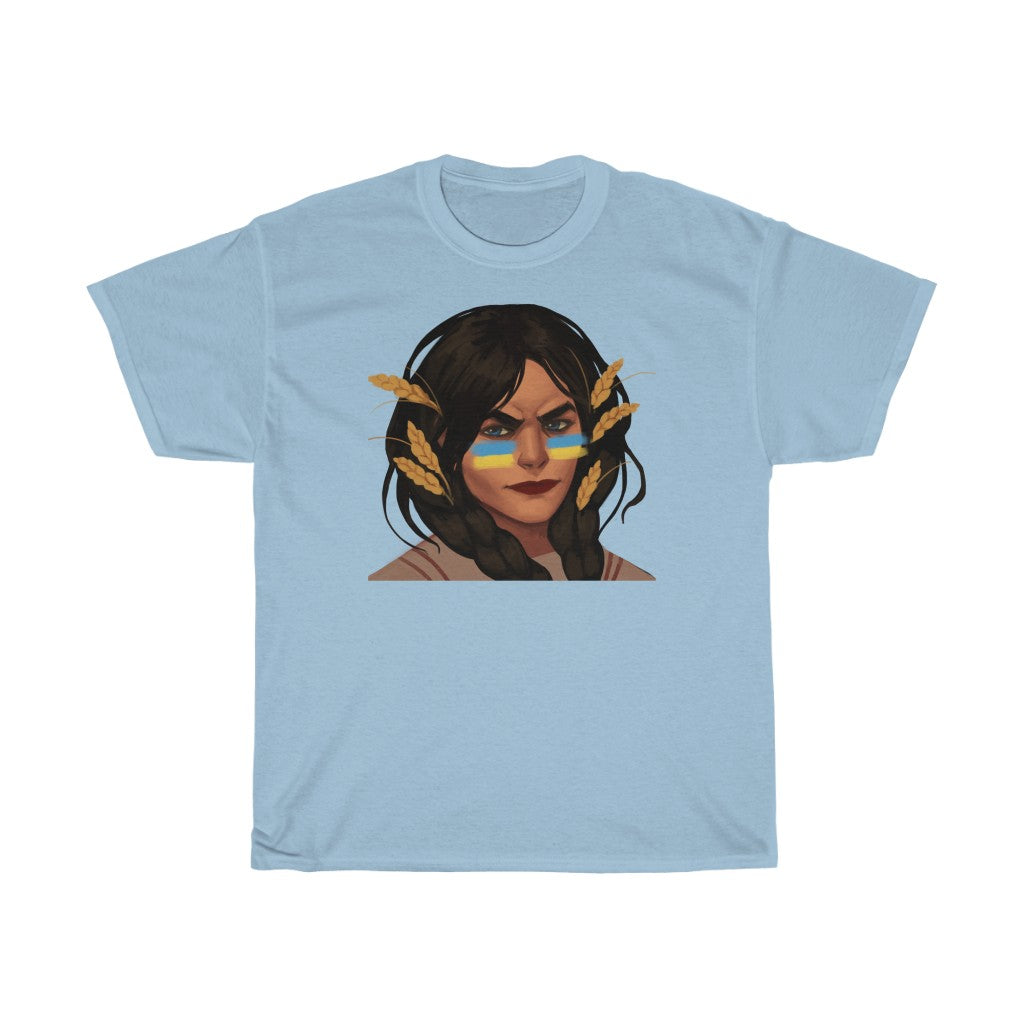 Avatar Ukraine by Schastlivaya Alexandra Unisex Cotton T-Shirt