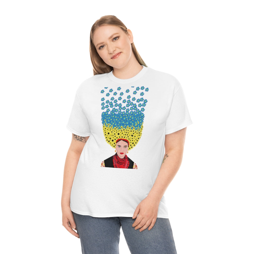 Art Ukraine by Anastasiia Dodul Unisex Cotton T-Shirt