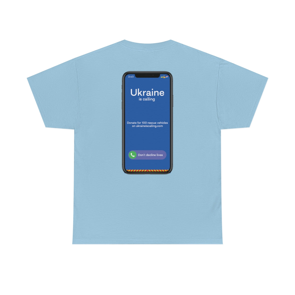 Luxemburgs Unterstützung - doppelseitiges Unisex-T-Shirt