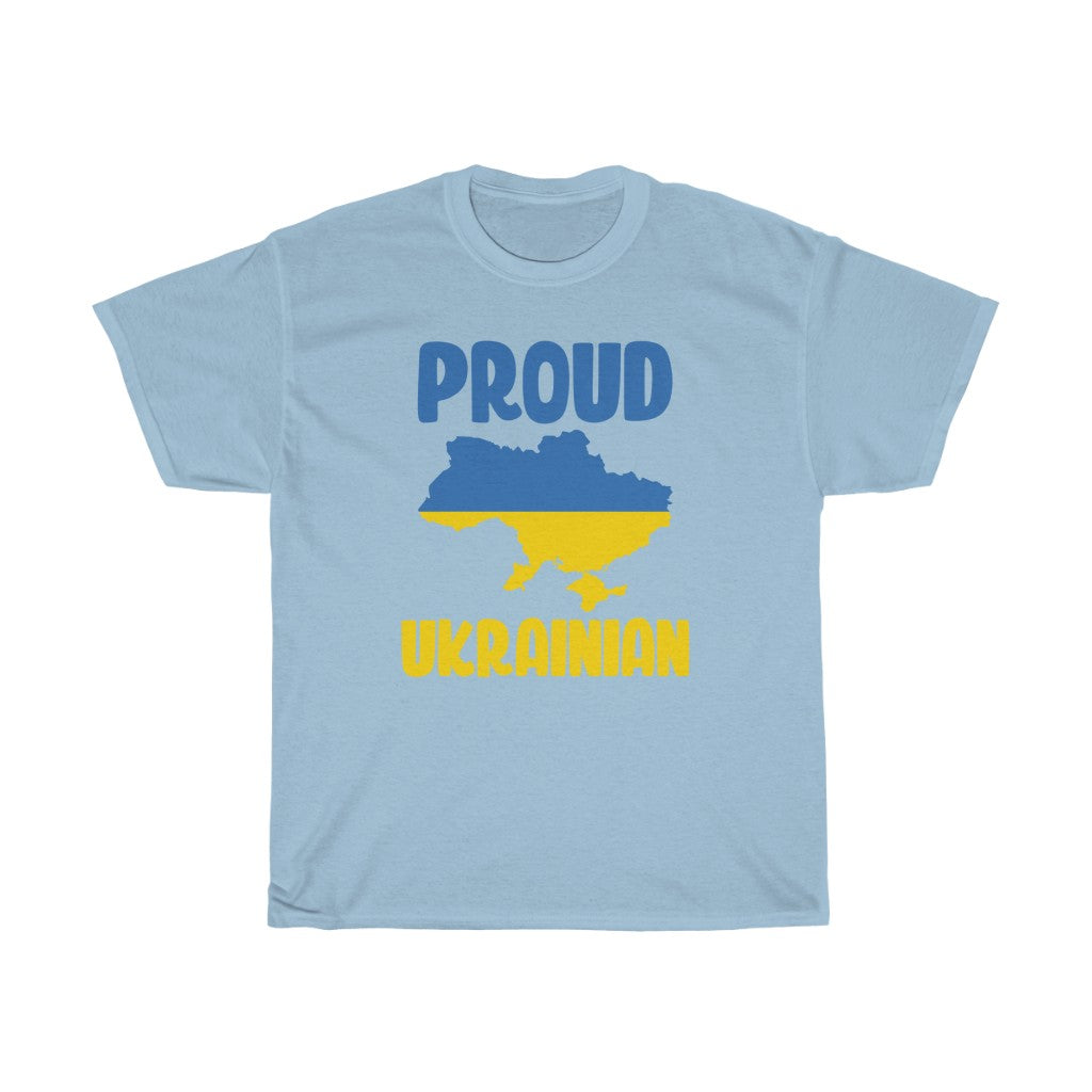 I Stand With Ukraine Unisex Cotton T-Shirt