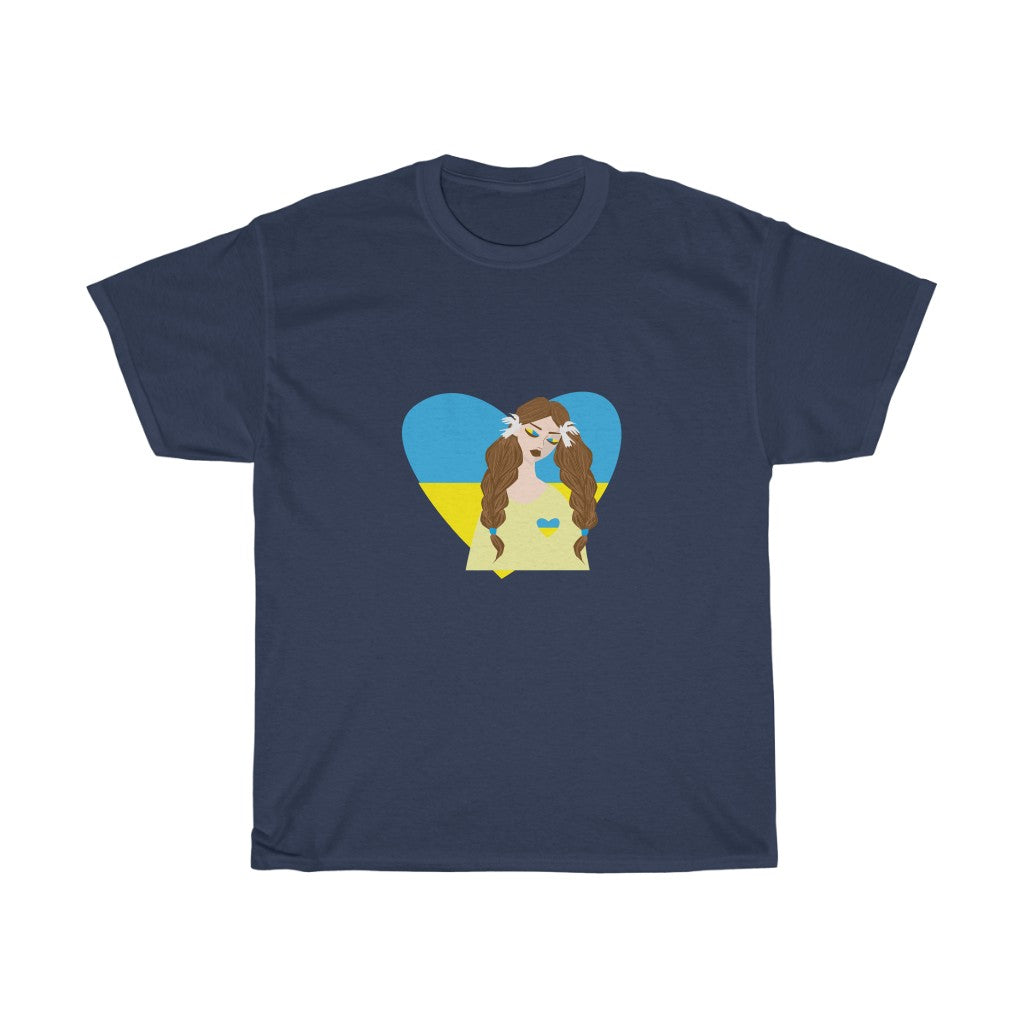 Ukraine by Anastasiia Dodul Unisex Cotton T-Shirt