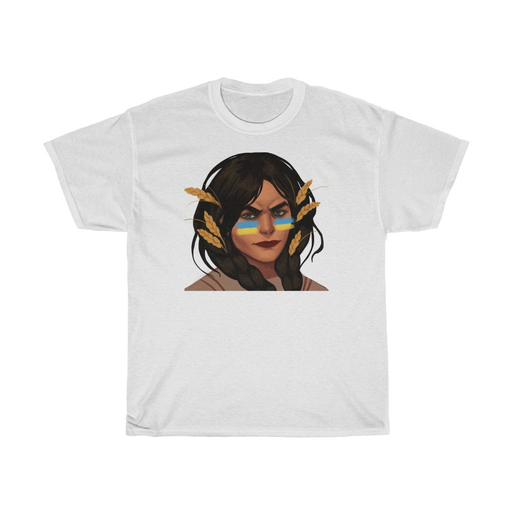 Avatar Ukraine by Schastlivaya Alexandra Unisex Cotton T-Shirt