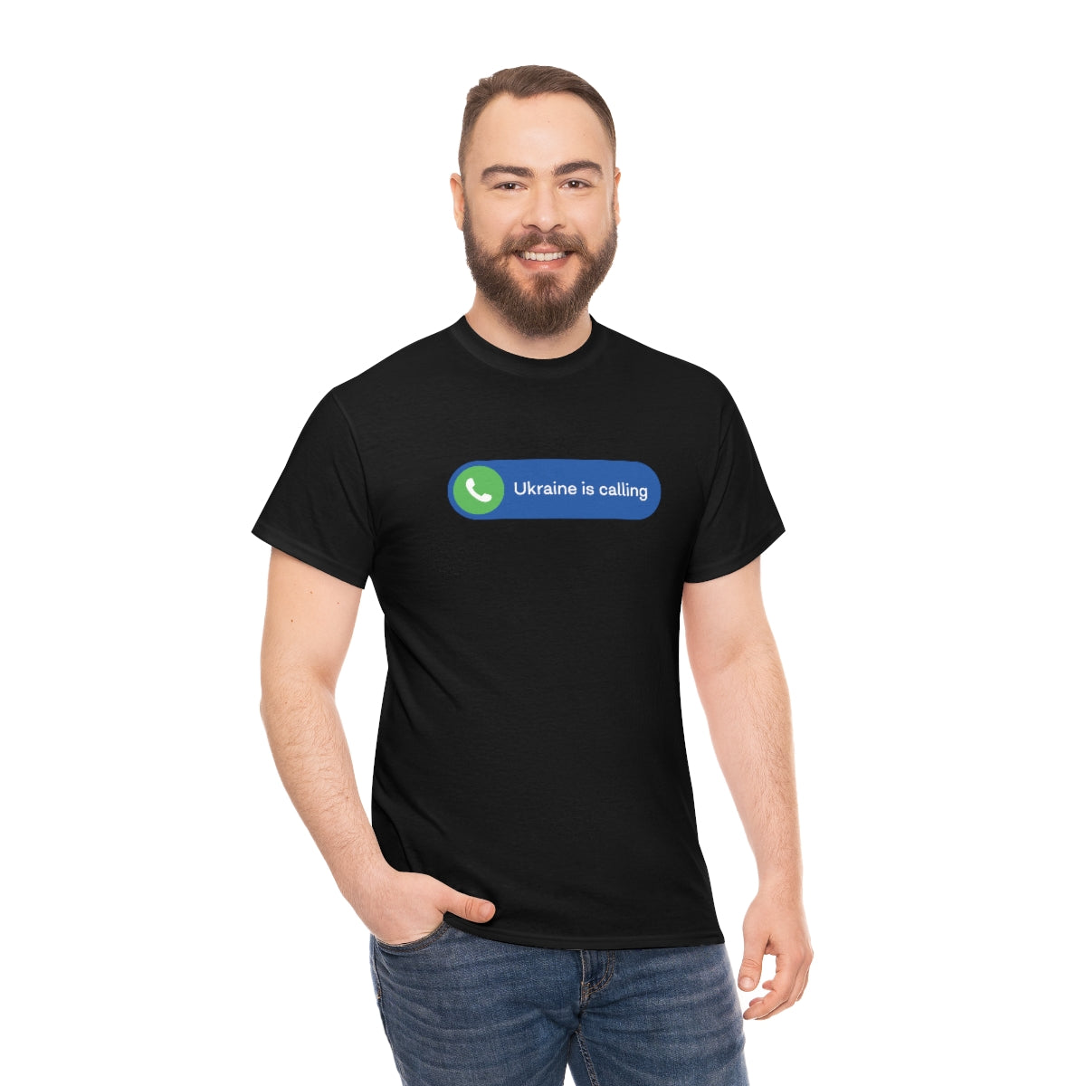Die Ukraine ruft - Unisex-T-Shirt