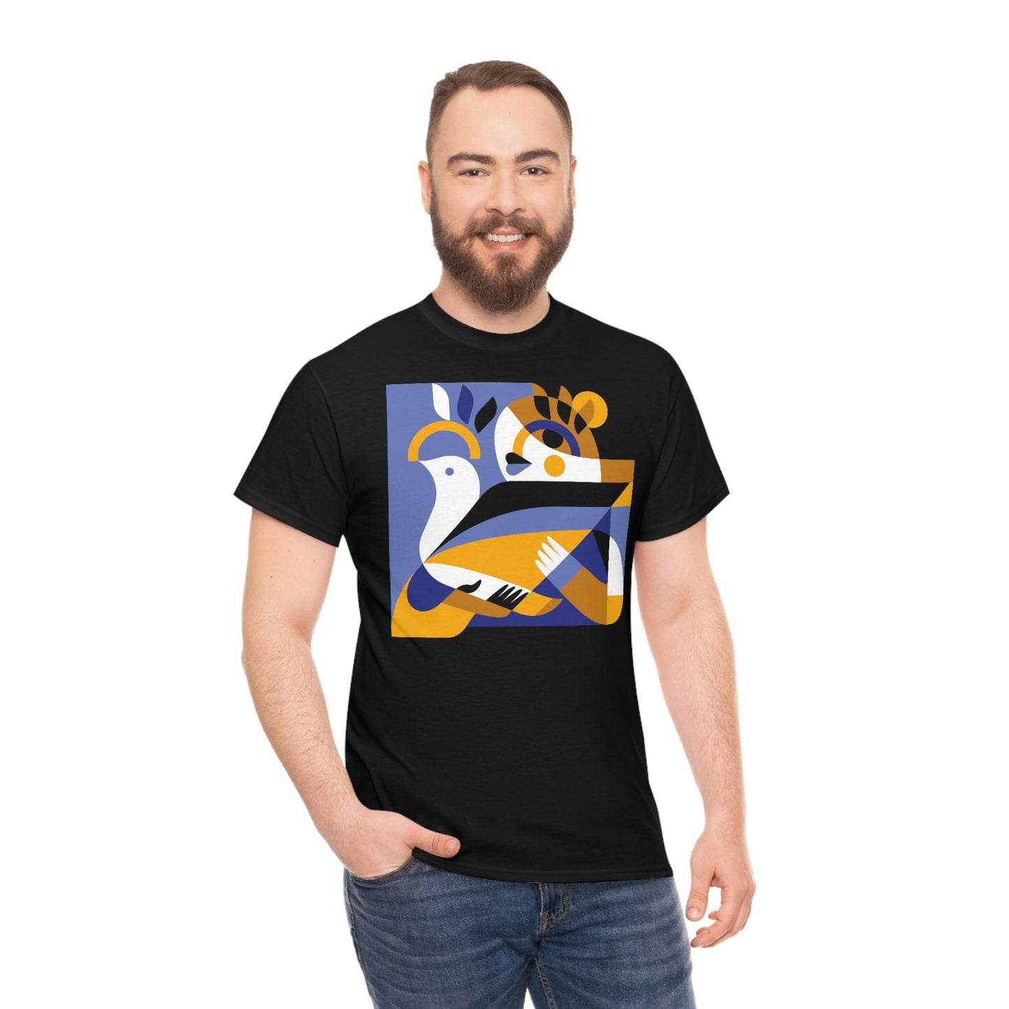 Peace Please Ukraine by Pola Lisowicz Unisex Cotton T-Shirt