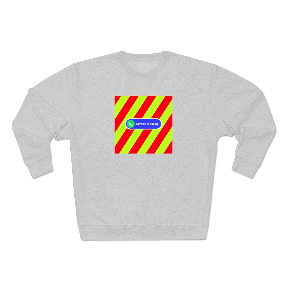 Donated To Ukraine - Unisex Premium Crewneck Sweatshirt