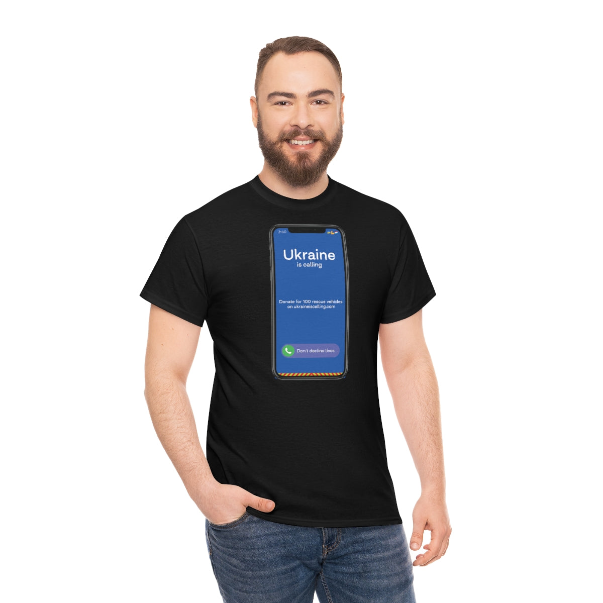 Ukraine Is Calling Screenshot - Unisex Tshirt