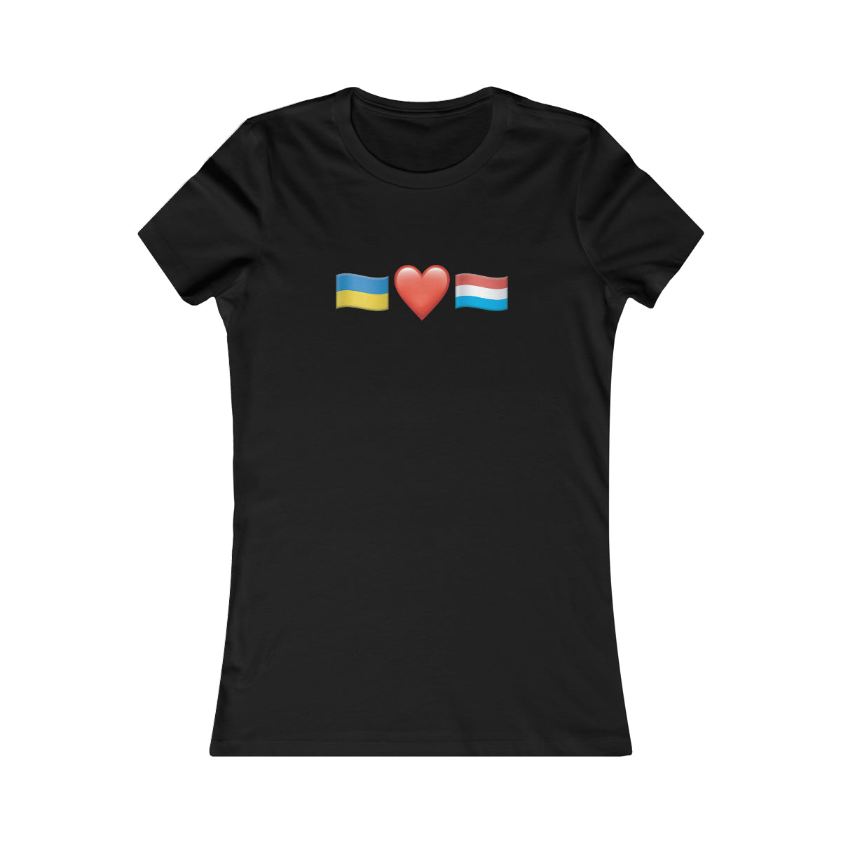 Luxembourg's Support - Women's Favorite Tee