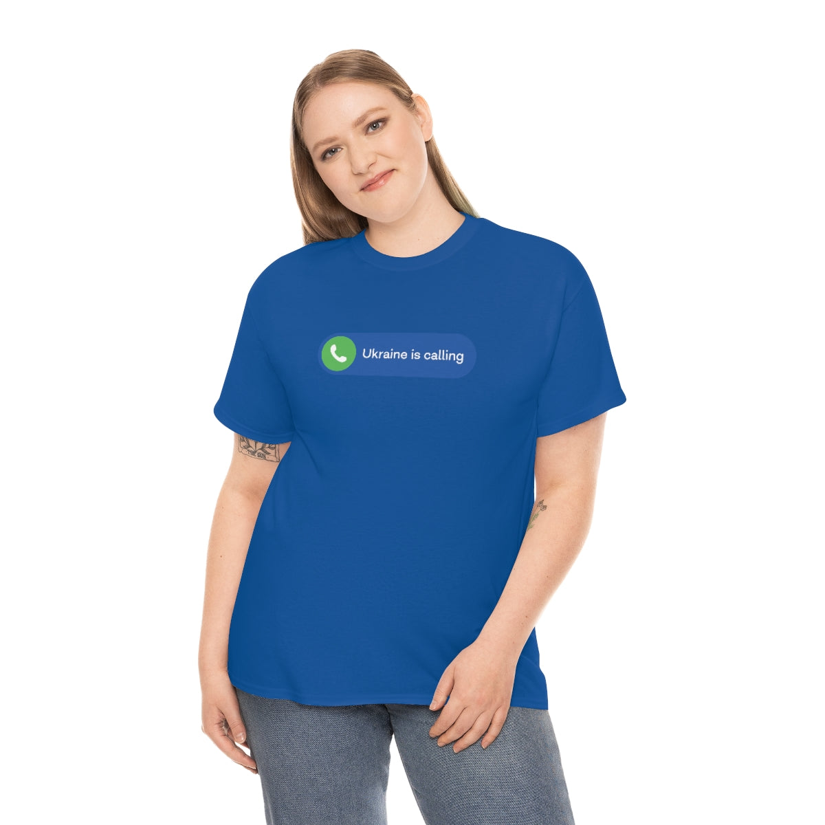 Die Ukraine ruft - Unisex-T-Shirt