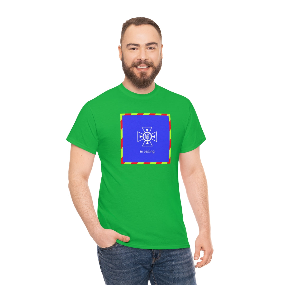 Ukraine's Calling, Square - Doublesided Unisex Tshirt