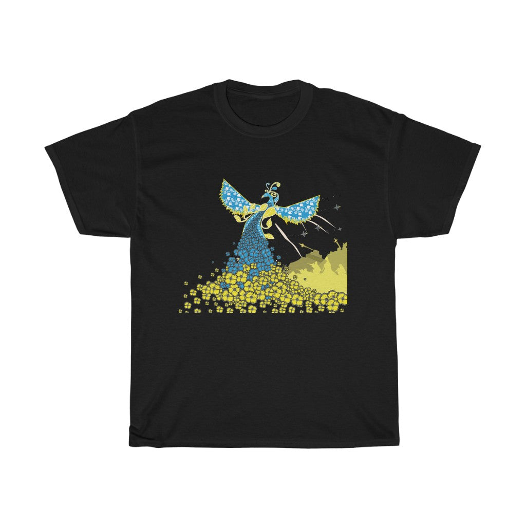 UA Peace by Anastasiia Dodul Unisex Cotton T-Shirt