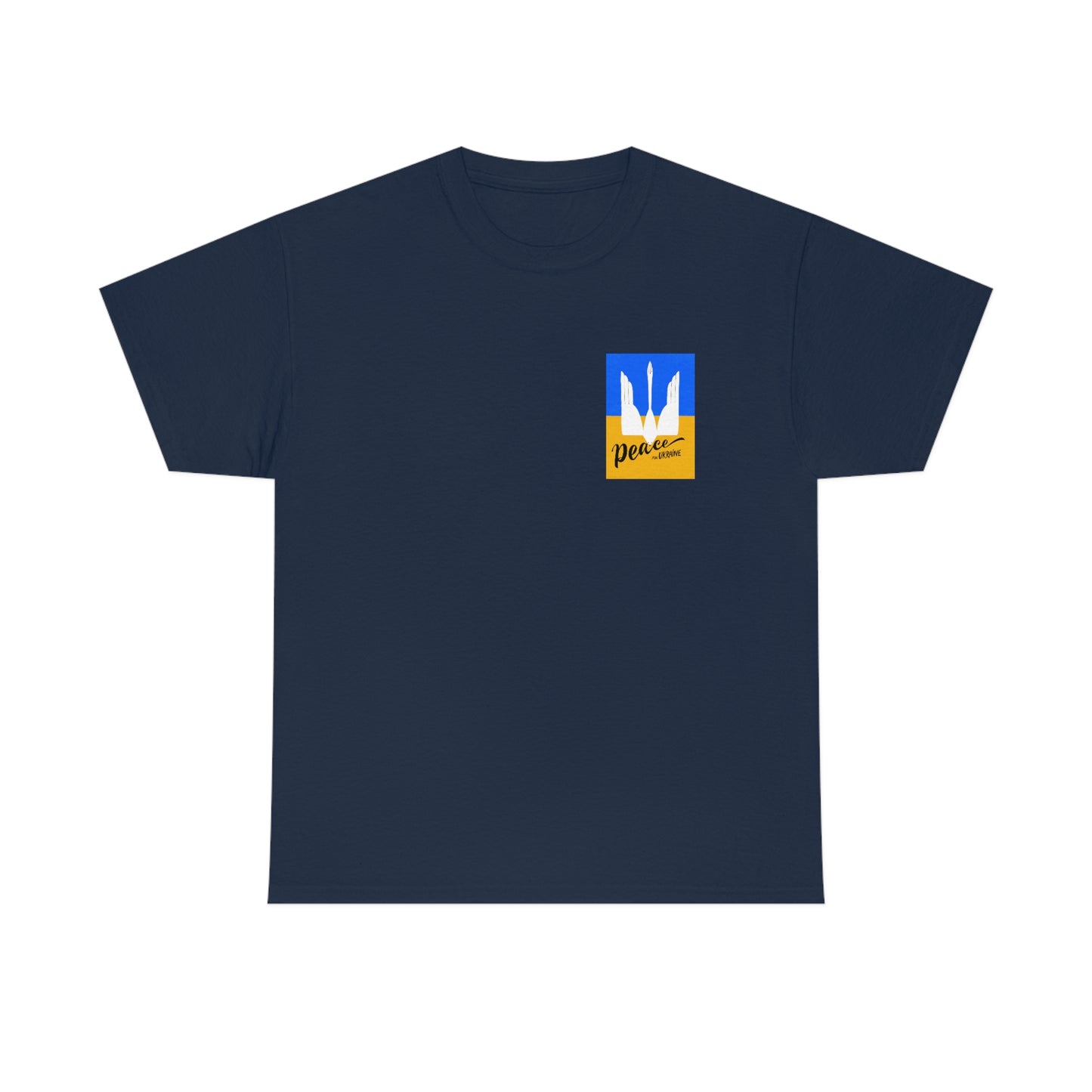 Peace by Kate Jacuszek Unisex Cotton T-Shirt