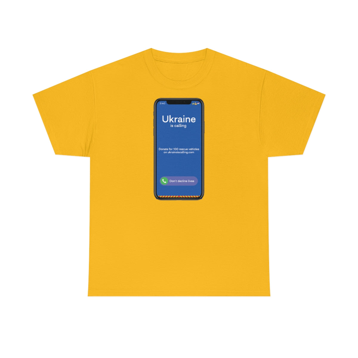 Ukraine Is Calling Screenshot - Unisex Tshirt