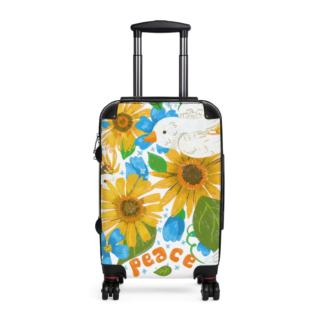Peace For Ukraine by Jolly Dragons Suitcase