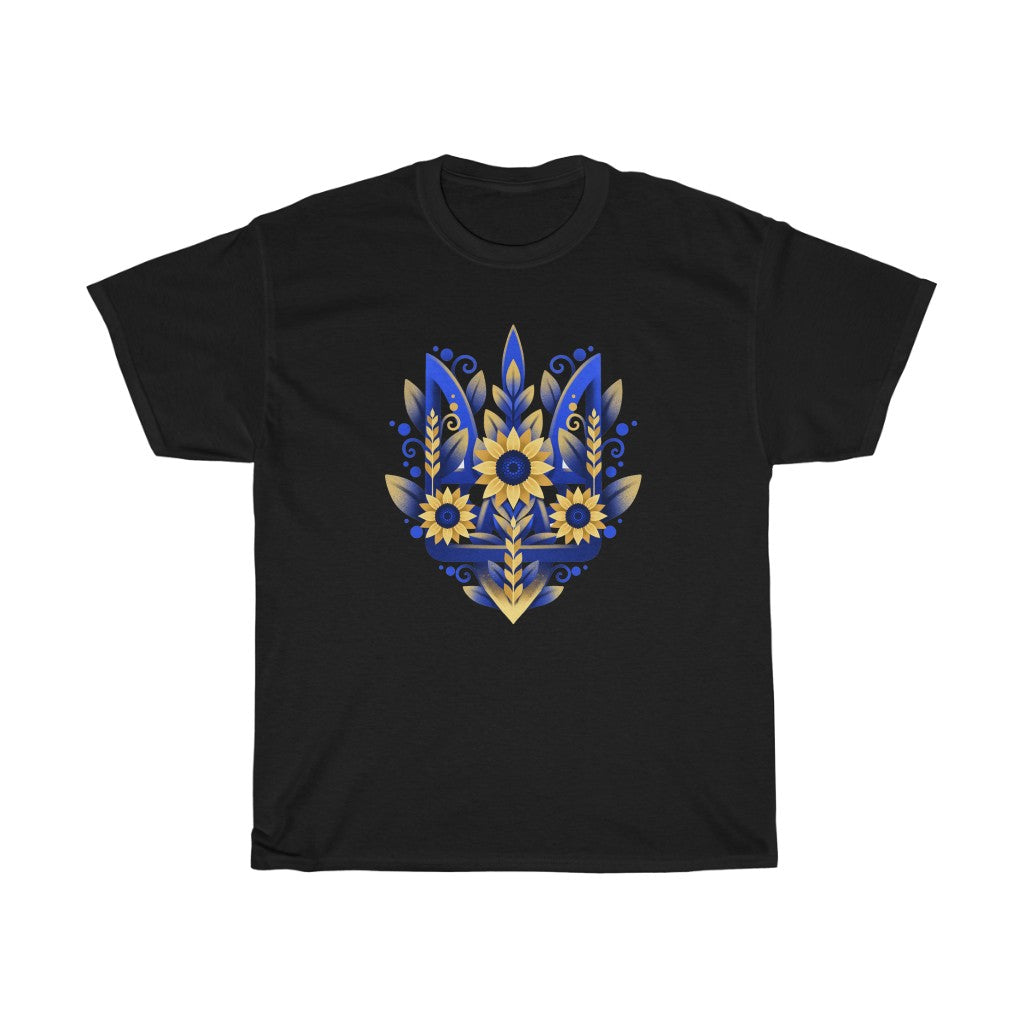 Ukraine by Polina Skurykhina Unisex Cotton T-Shirt
