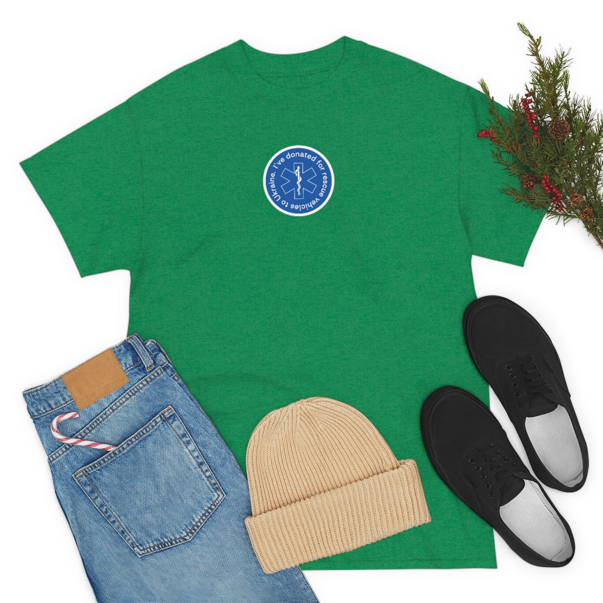 Gespendet minimalistisch - Unisex T-Shirt