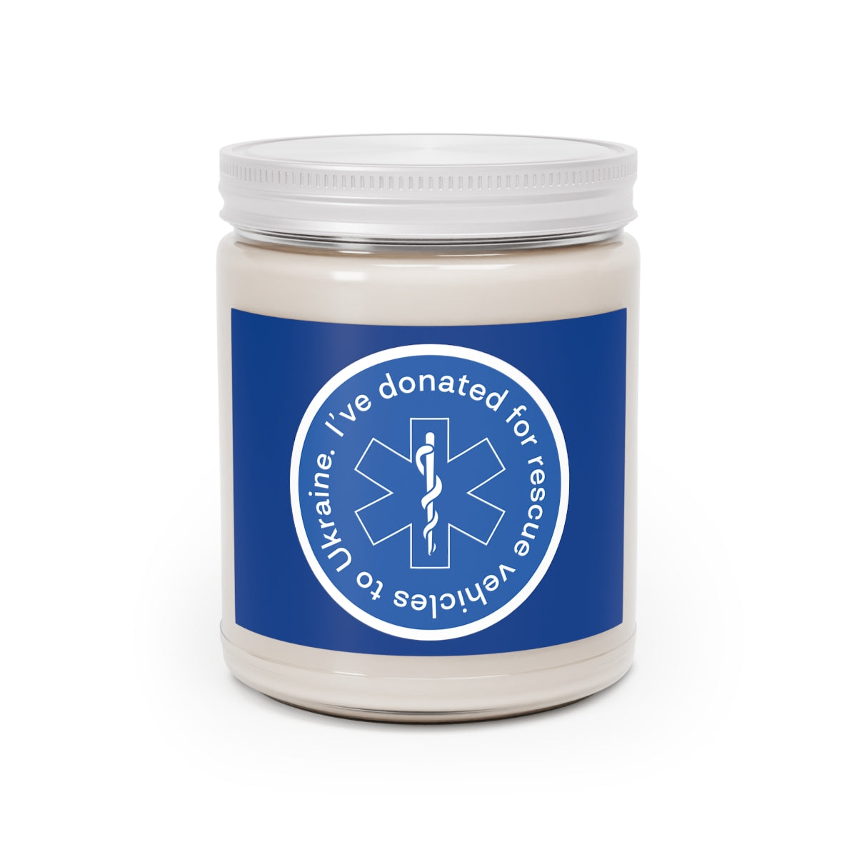 Donated - 100% Ecological Soy Wax Scented Candle (lasts 50-60h)