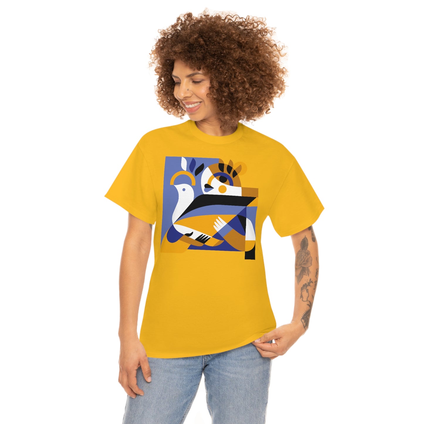 Peace Please Ukraine by Pola Lisowicz Unisex Cotton T-Shirt