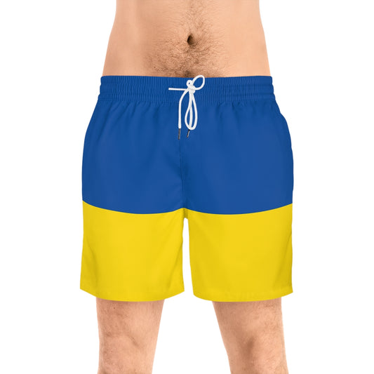 Flag Men's Mid-Length Swim Shorts
