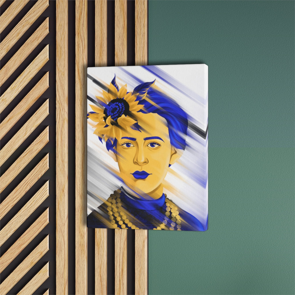 Proud Ukraine Satin Canvas