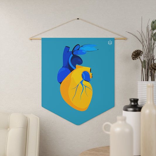 Hearts for Ukraine by Eglė Plytnikaitė Pennant