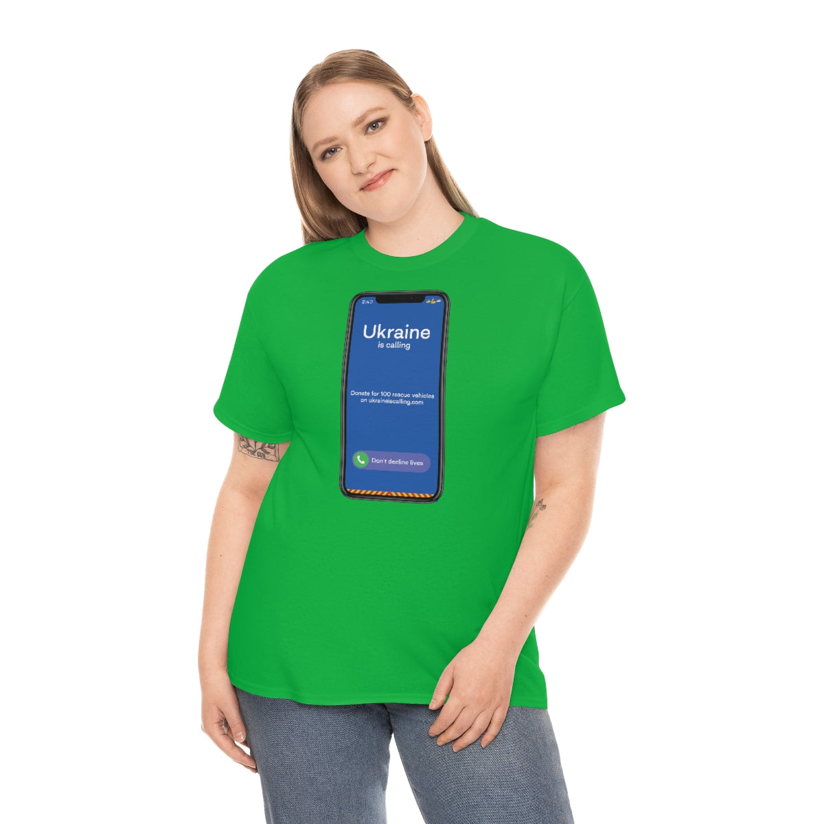 Ukraine Is Calling Screenshot - Unisex Tshirt