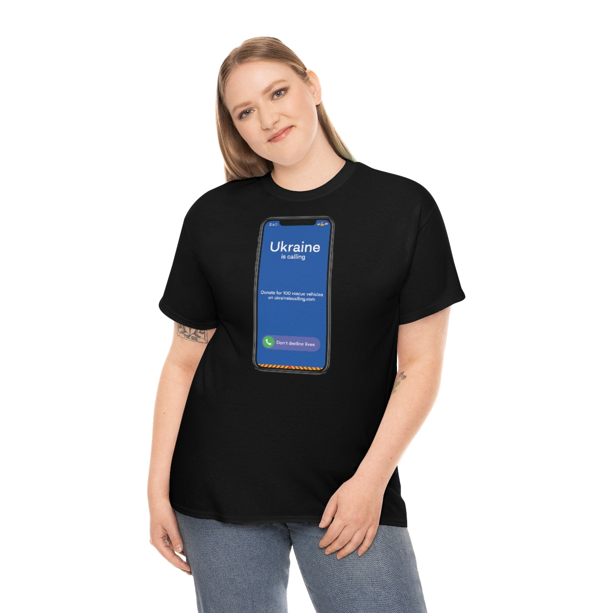 Ukraine Is Calling Screenshot - Unisex Tshirt