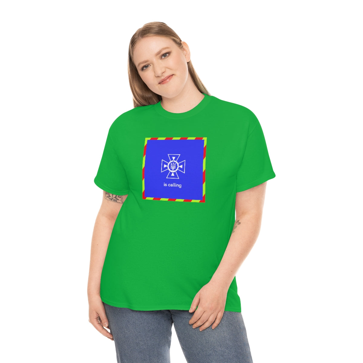 Ukraine's Calling, Square - Doublesided Unisex Tshirt