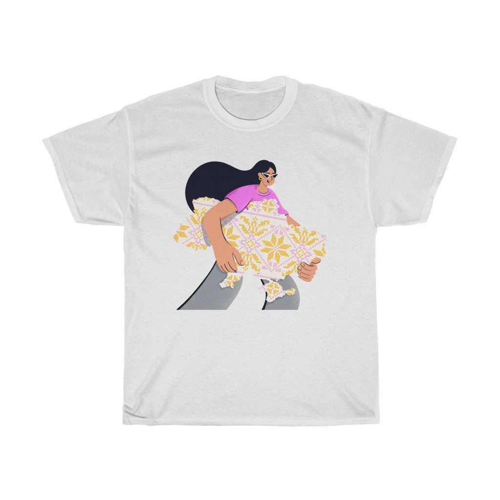 Ukraine by Polina Unisex Cotton T-Shirt