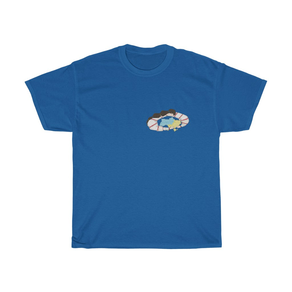 Ukraine by Anastasiia Dodul Unisex Cotton T-Shirt. Ukraine _ Anastasiia Dodul @anastasiiaart22
