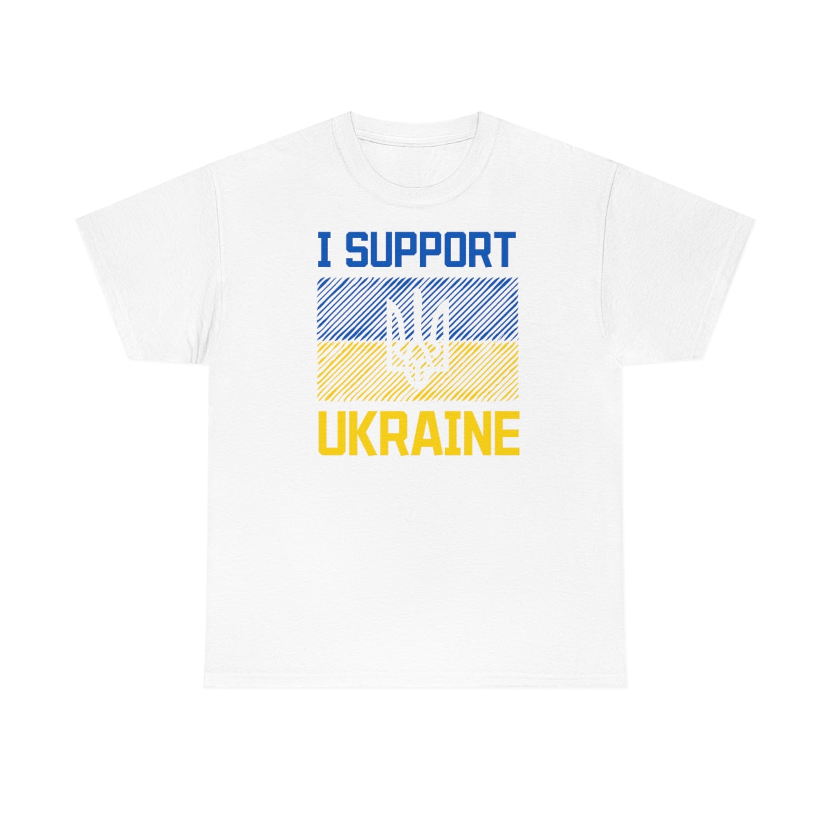 I Am With Ukraine Unisex Cotton T-Shirt