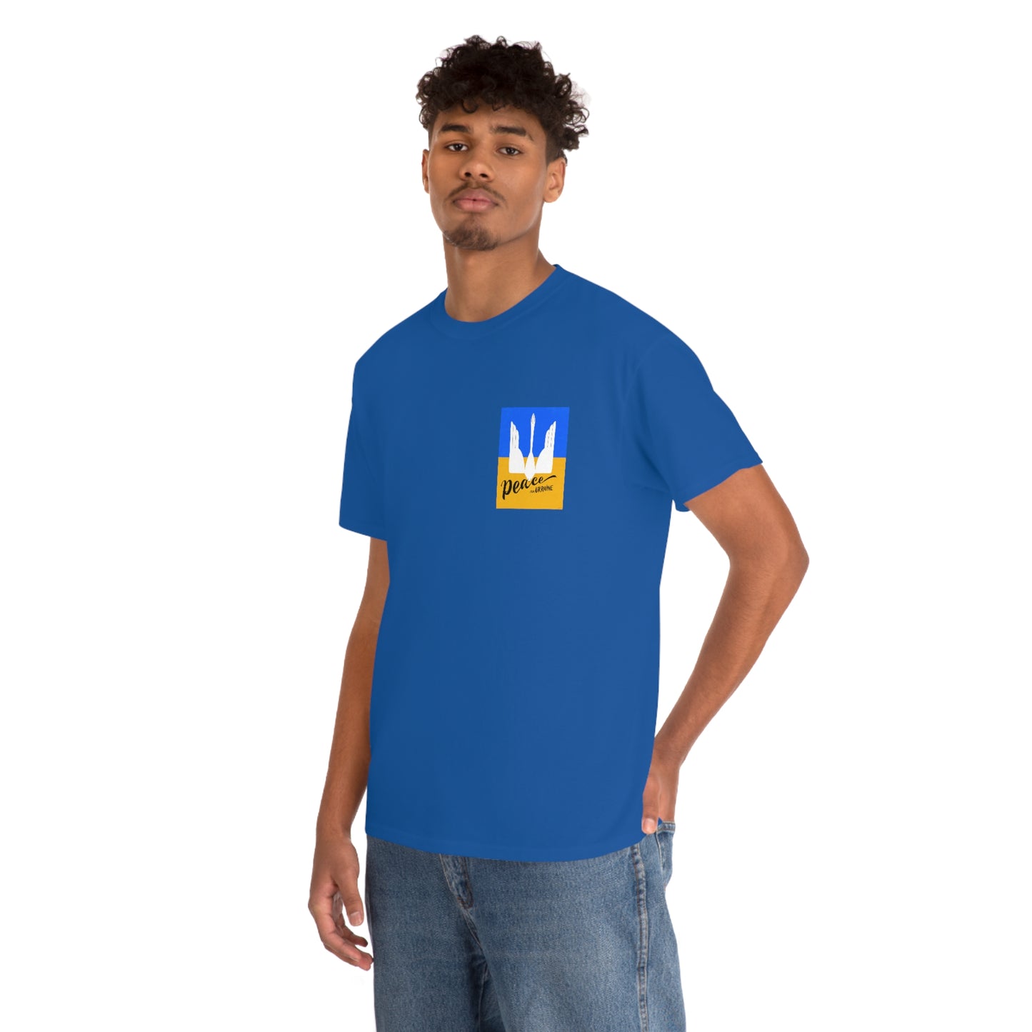 Peace by Kate Jacuszek Unisex Cotton T-Shirt