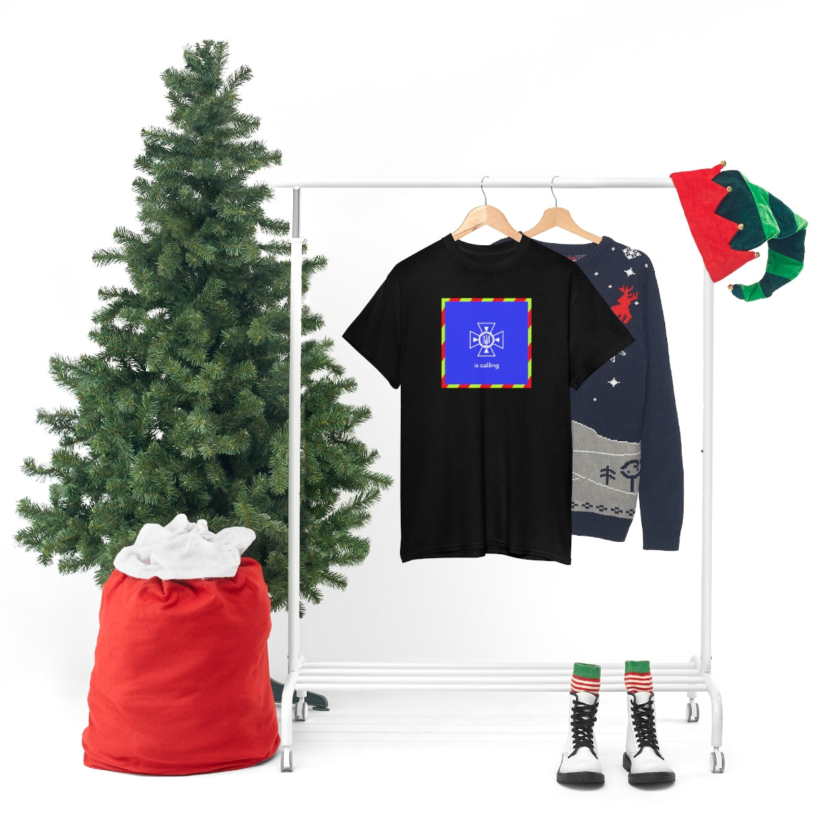Ukraine's Calling, Square - Doublesided Unisex Tshirt