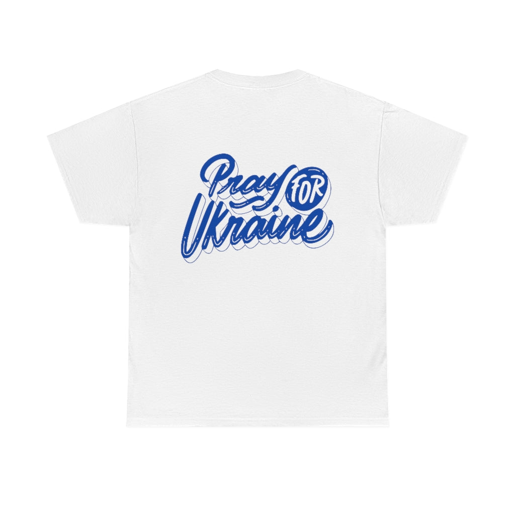 Pray For Ukraine Unisex Cotton T-Shirt