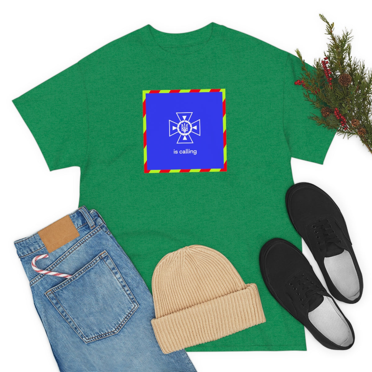 Ukraine's Calling, Square - Doublesided Unisex Tshirt