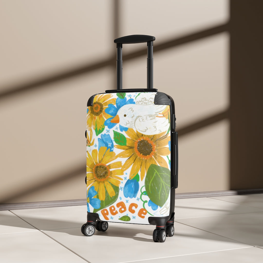 Peace For Ukraine by Jolly Dragons Suitcase