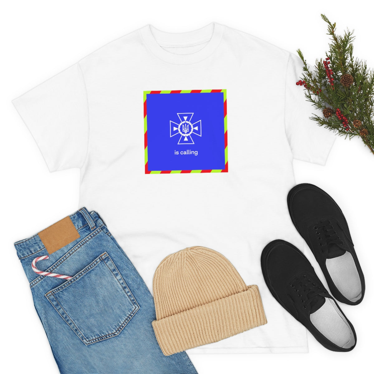 Ukraine's Calling, Square - Doublesided Unisex Tshirt