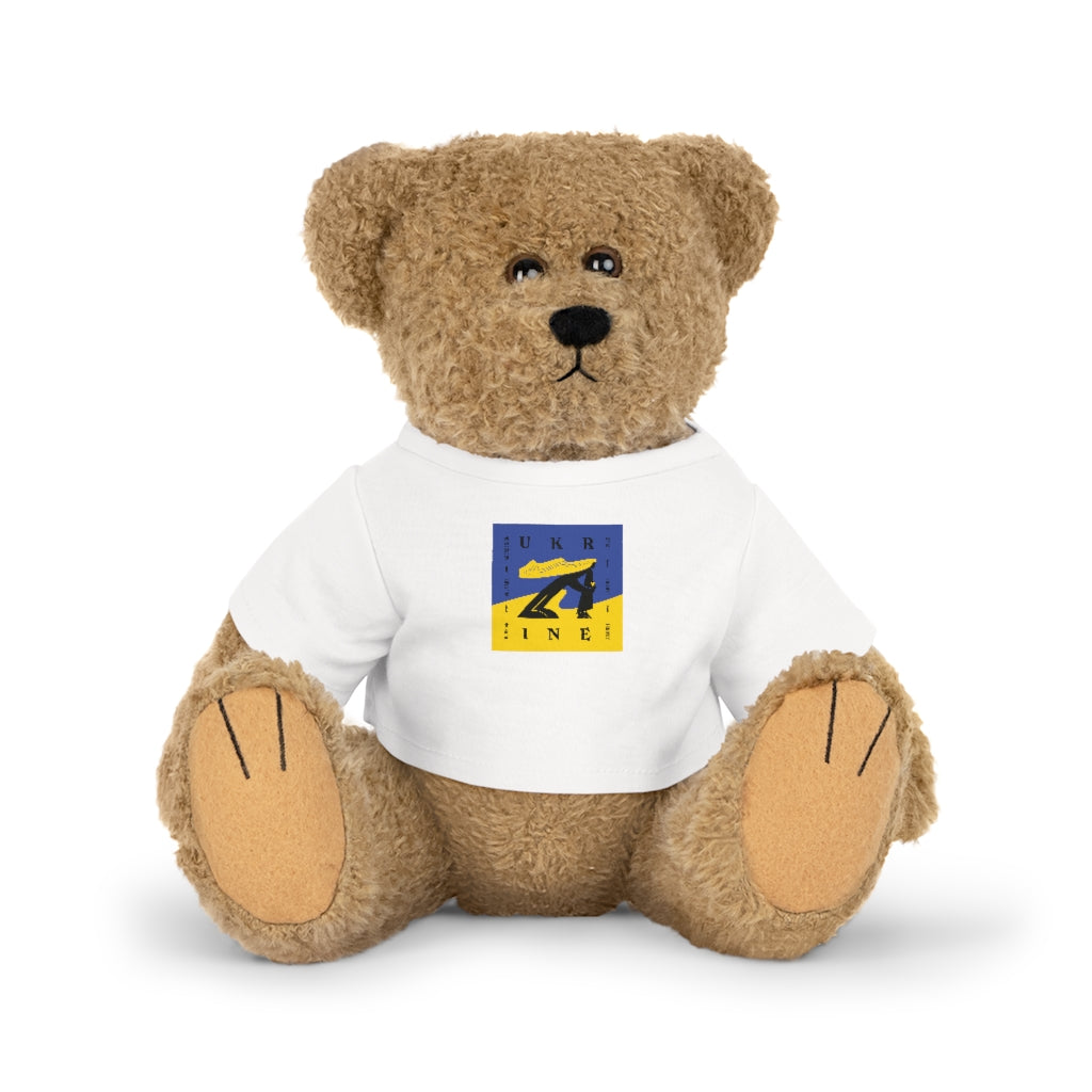 Plush Toy with Ukraine Freedom by Ivan Shkoropad T-Shirt