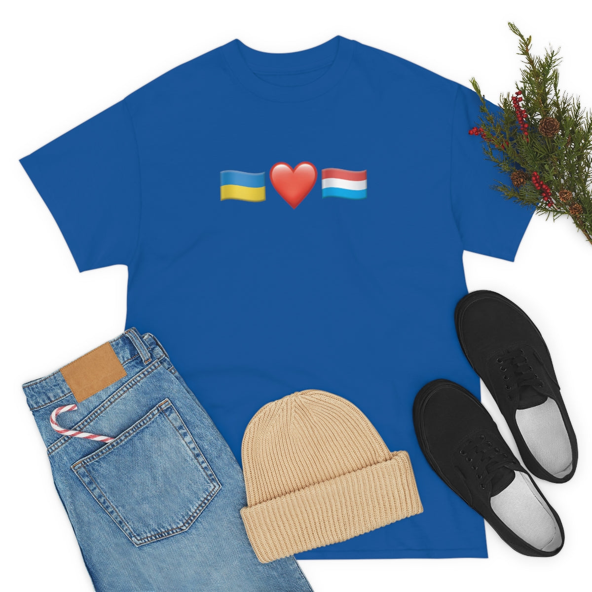 Luxembourg's Support - Unisex Tshirt