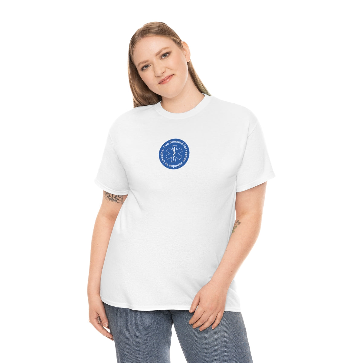 Gespendet minimalistisch - Unisex T-Shirt