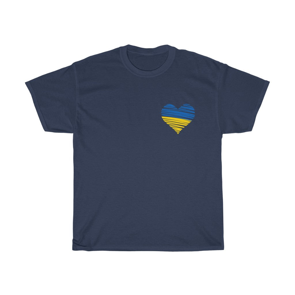 God Bless Ukraine Unisex Cotton T-Shirt